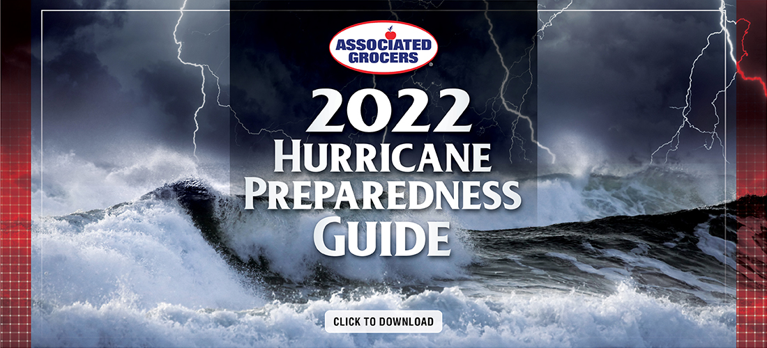 Click to Download the Associated Grocers 2022 Hurricane Preparedness Guide