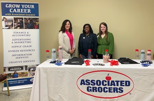 The Associated Grocers Baton Rouge Team representing women.