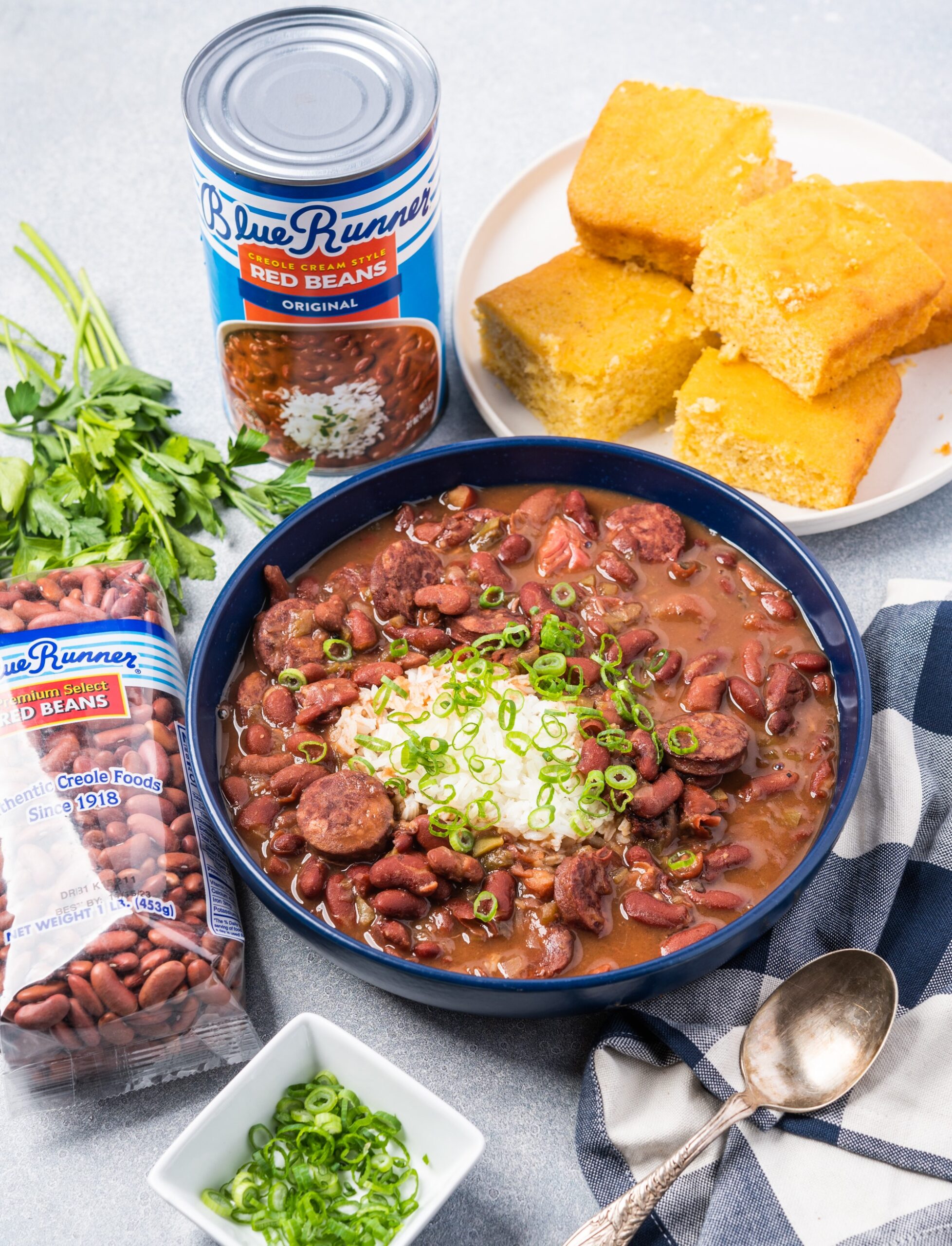Blue Runner Red Beans